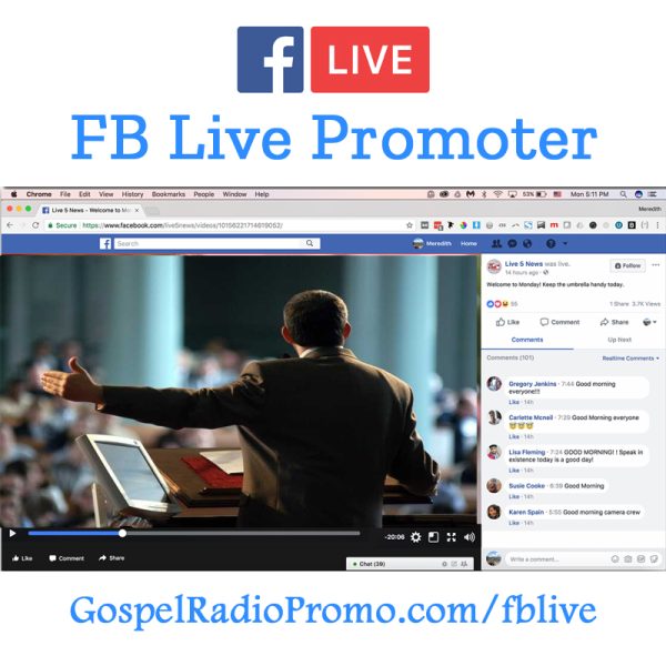 Facebook Live Promoter